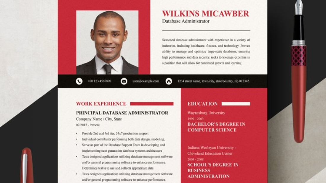 A professionally designed CV showcasing HunainFarooqOfficial’s CV Designing services.