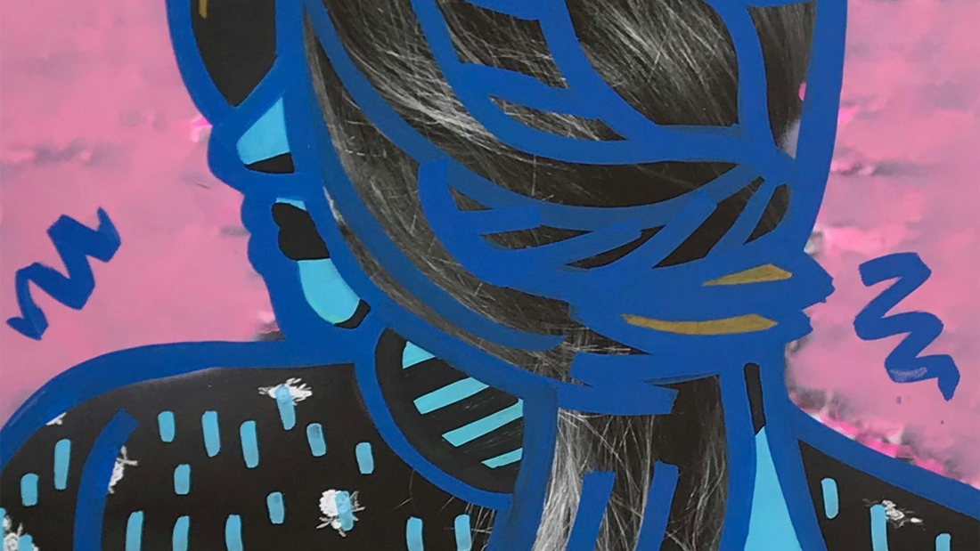 A vibrant and detailed vector illustration of a modern cityscape with colorful buildings and abstract elements.